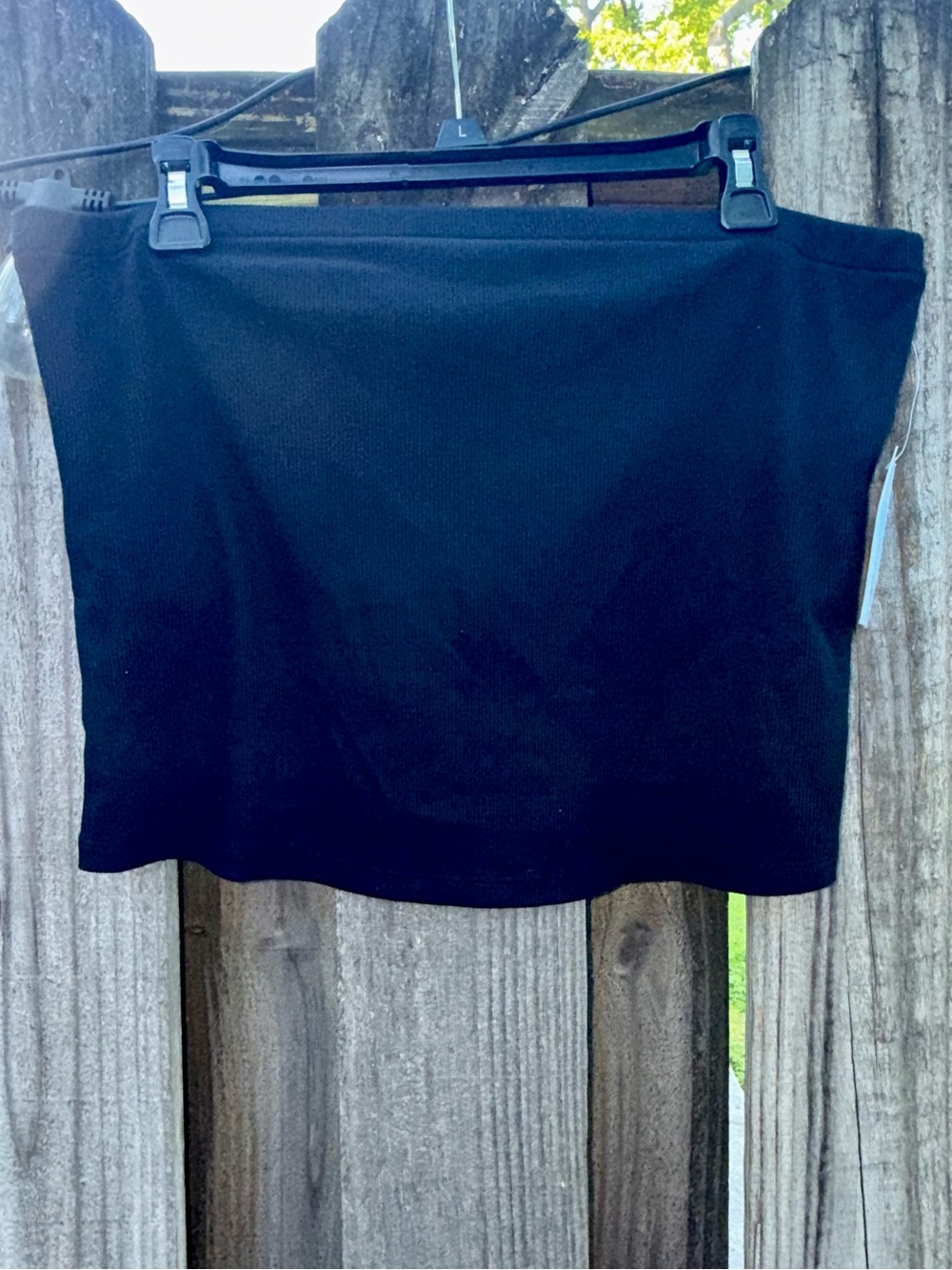 a new day Black Tube Top